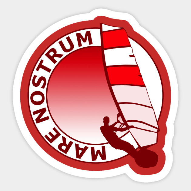 Mare Nostrum Sticker by Gaspar Avila